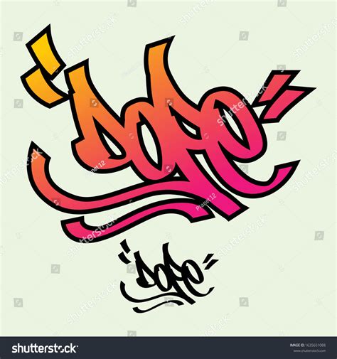 Dope Graffiti Letters