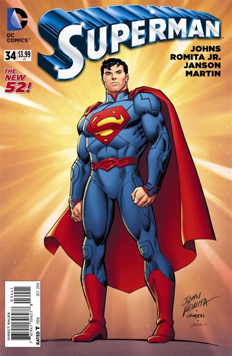 First Look At Superman 34 By Geoff Johns And John Romita Jr