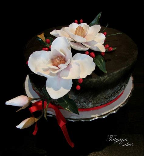 Magnolia Cake Decorated Cake By Tatyana Cakes Cakesdecor