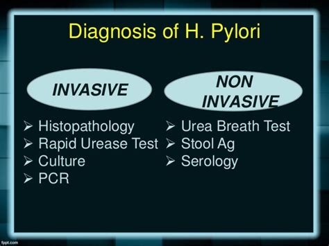 Laboratory Diagnosis Of H Pylori Infection Ola Elgaddar
