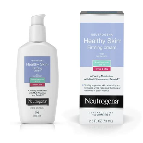 Neutrogena Healthy Skin Firming Face And Neck Cream Spf 15 25 Fl Oz