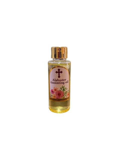 Anointing Oil Scented With Alabaster Holy Land Shopping