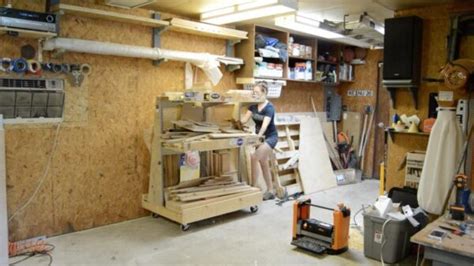 How To Build A Diy Rolling Lumber Rack Wilker Dos