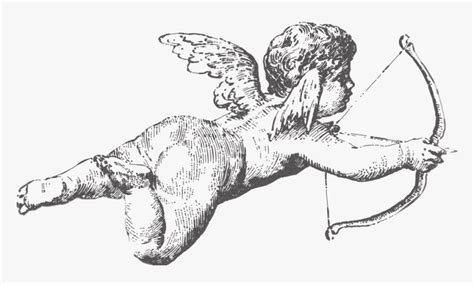 Angel Semitransparent Cupid Cherub Wings Draw Greek Mythology