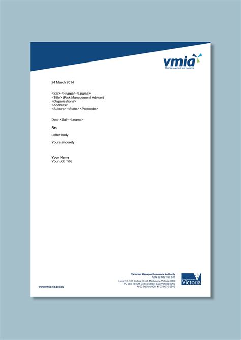 Canva's business letterhead templates are not only free but also printable as pdf, jpg, or png files. Government insurance agency letterhead #Cordestra #word-letterheads (With images) | Letter ...
