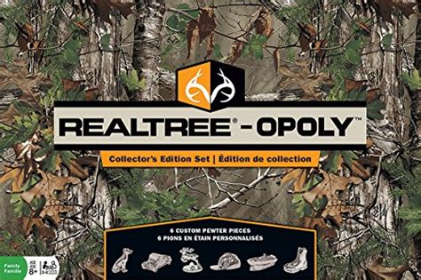 Masterpieces Realtree Opoly Board Game Collectors Edition Set For 2