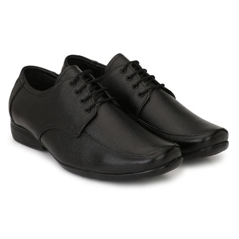 Men Black Office Shoes Size 6 10 Rs 345 Pair Mmk Enterprises Id