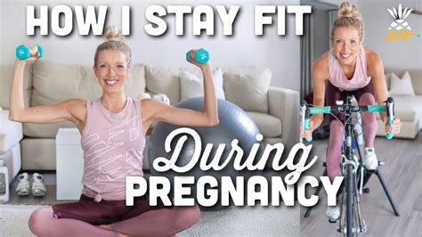 How I Stay Fit While Pregnant Prenatal Exercises At Home Youtube