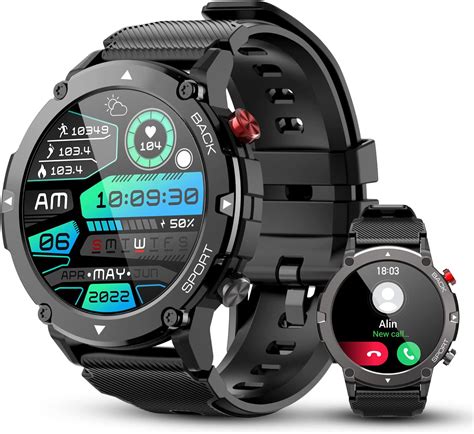Comprar Pureroyi Military Smart Watches For Men Ip68 Waterproof Smart