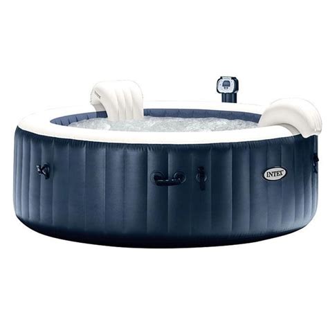 Intex Pure Spa Plus Bubble Therapy Opblaasbare Jacuzzi 4 Persoons