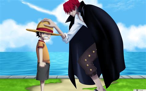 Luffy And Shanks Wallpaper K IMAGESEE