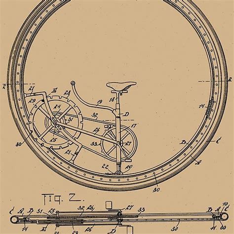 1897 Patent Velocipede Bicycle Archival History Invention Bicycle