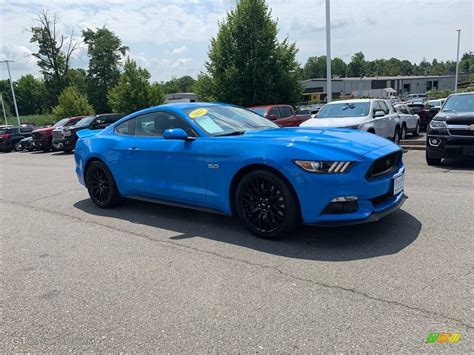 2017 Grabber Blue Ford Mustang Gt Coupe 134266914 Car