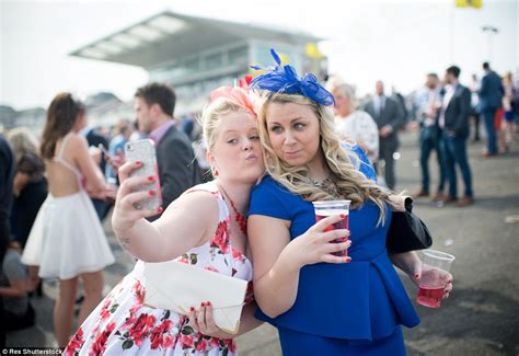 Racegoers Can T Contain Themselves As The Racing Action Hots Up Daily