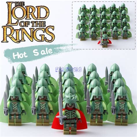 21pcsset The Lord Of The Rings King Return Ghost Undead Army Lego