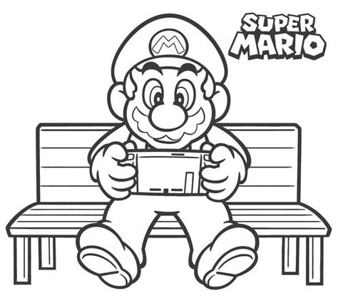 Descubrir más de dibujo para pintar mario bros última vietkidsiq edu vn