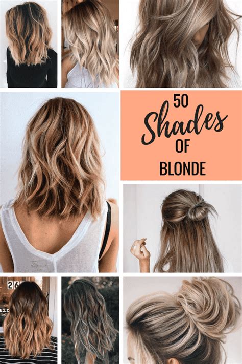 Many women tend to stay away from blondes because they aren't familiar with the different hues and combinations otherwise known as 'natural blonde,' this blonde coloring looks very natural in terms of the highlights and lowlights that are used to achieve this look. Hair Color Ideas: 50 Shades Of Blonde - Lady and the Blog