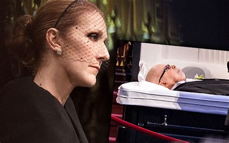 Heartwrenching Goodbyes — Celine Dion Husband Rene Angelils Memorial