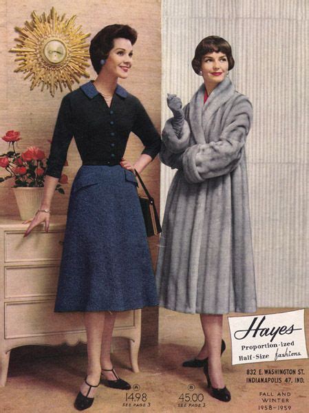 1958 1950s Fashion Women Vintage Fashion 1950s Vintage Mode Vintage