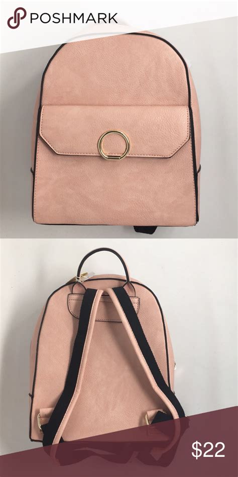 Best In Boutique Blush Pink Backpack💗 Pink Backpack Leather Backpack