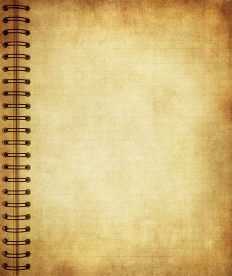 Blank Old Textured Notebook ⬇ Stock Photo Image By © Adypetrisor 2435233