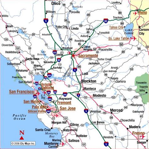 sacramento california mapa mapa de sacramento california california usa