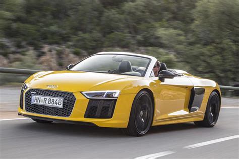 2016 Audi R8 V10 Spyder Review Price Specifications Mileage