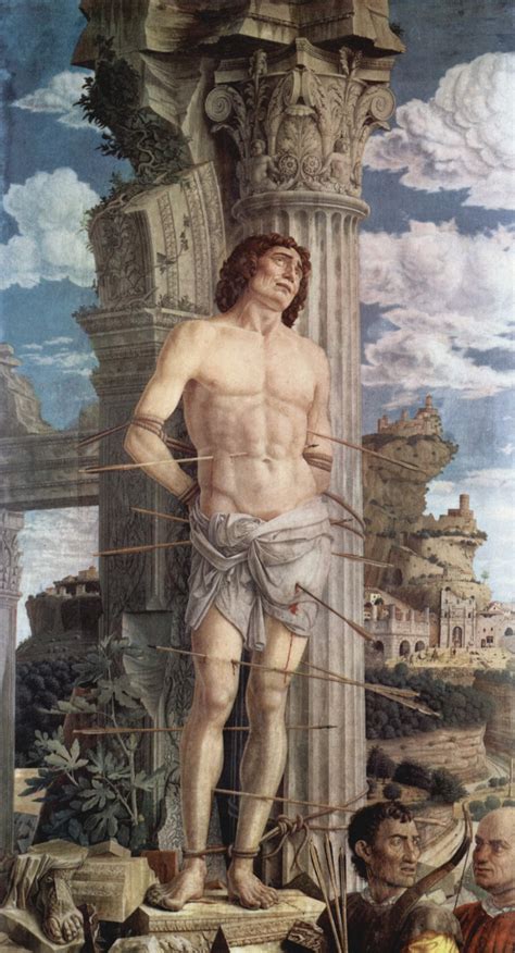 Le Martyre De Saint Sébastien Andrea Mantegna
