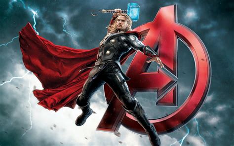 The Avengers Fantasy Warrior Thor Super Hero Poster Ultra Hd 4k