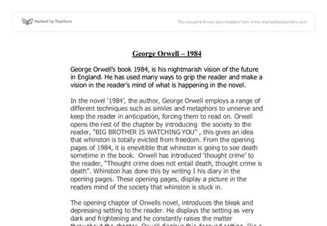 george orwell 1984 essay help symbolism essay 1984