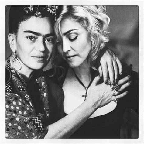 Madonnaartvision On Instagram Madonna Fridakahlo Rebelhearts ️