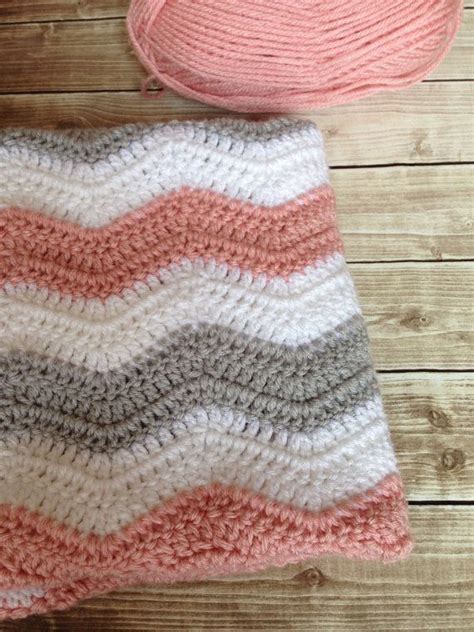 Daisy Cottage Designs Ripple Baby Blanket Crochet Pattern Classic