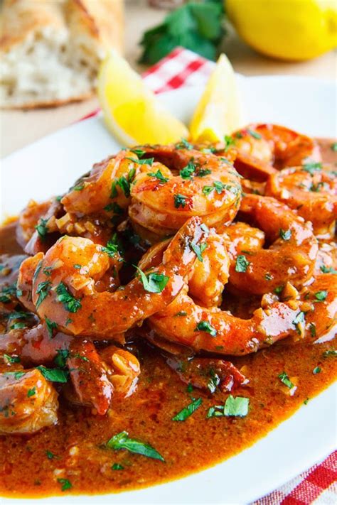 All you have to do is simmer all the ingredients, pour the sauce over the shrimp. New Orleans BBQ Shrimp on Closet Cooking