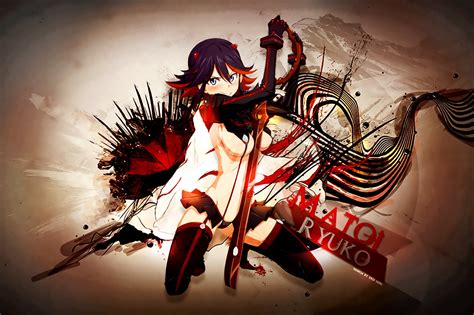 Wallpaper Illustration Anime Girls Kill La Kill Matoi Ryuuko