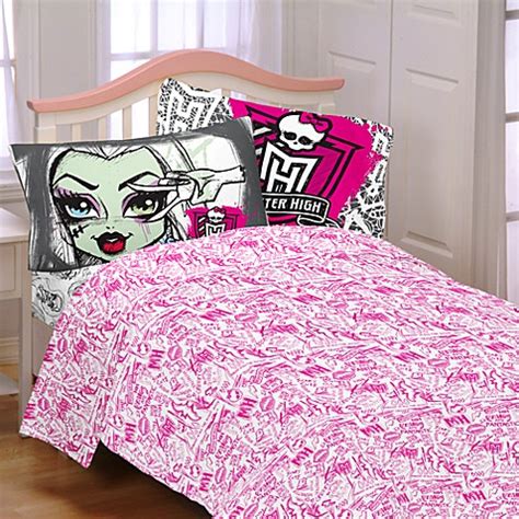 Kmart will keep you cozy with an amazing comforter set. Buy Mattel® Monster High™ Twin Sheet Set from Bed Bath ...