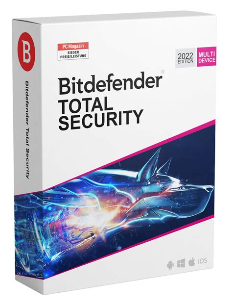 Bitdefender 2022 Total Security 3 Pc 1 Year Software Codes