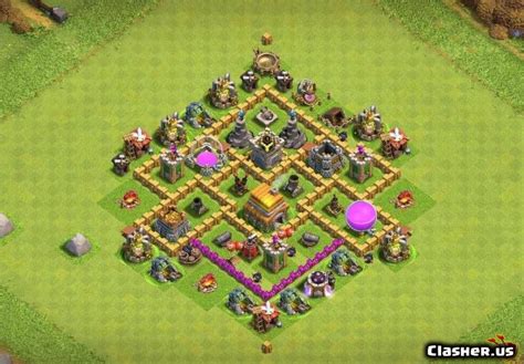 Town Hall Th War Trophy Base With Link Trophy