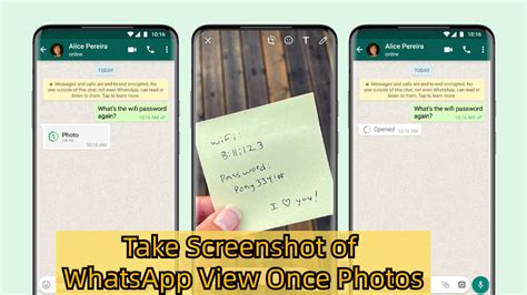 How To Take Ss Of Whatsapp View Once Photo Cant Miss