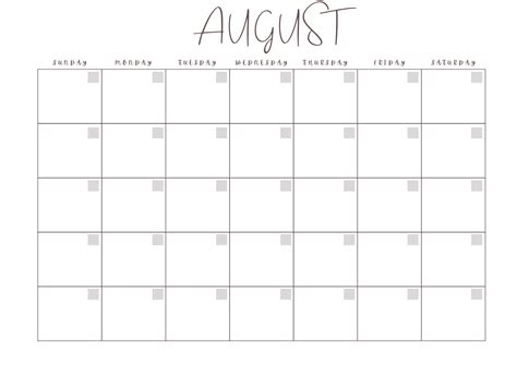 12 Month Printable Pdf Monthly Blank Calendar Goodnotesbasic Etsy