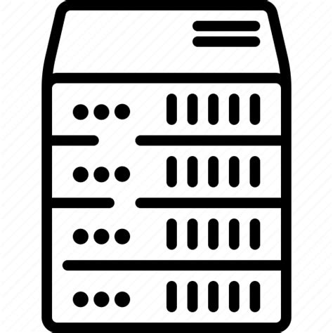 Cluster Computer Server Servers Icon