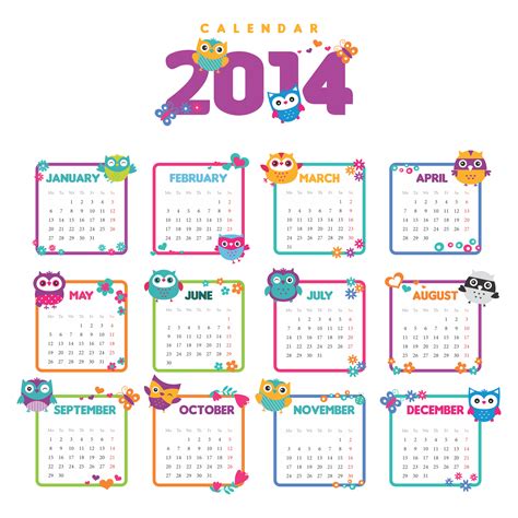 10 Best Kindergarten Monthly Calendar Printable