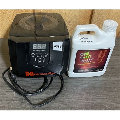 Hornady Ultra Sonic Cleaning Unit W Solution