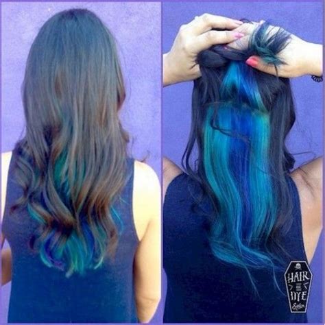 Hair Diy Five Ideas For Blue Hair And How To Do Them At Home With