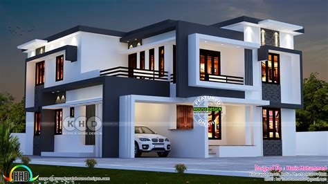 2826 Sq Ft Modern Contemporary Home Kerala Home Design And Floor