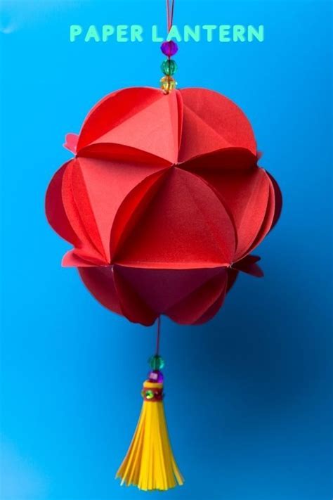 How To Make A Origami Lantern Origami Lantern Paper Lanterns Diy