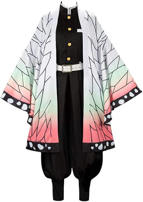 Agaruu Demon Slayer Shinobu Cosplay Accesorios Completos Set Kimono