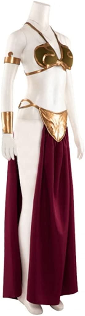Buy Princess Slave Leia Costume Dress Leia Gold Bikini Costume Womens