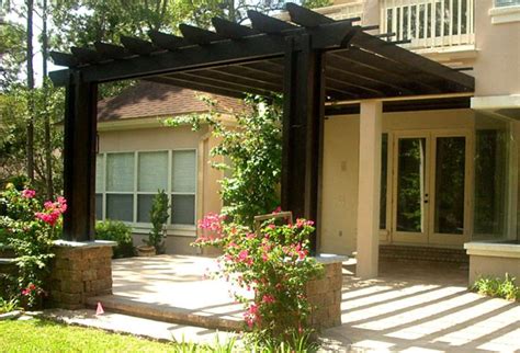Order your trellis online today at homebase! The Advantages of Pergolas Attached to House - http://home ...