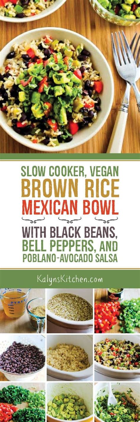 He doesn't mean to eat. Slow Cokoker Mexican Rice And Black Beans - Slow Cooker ...