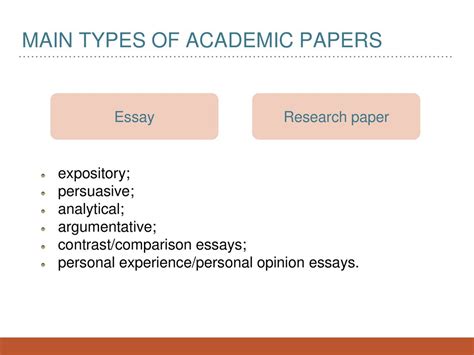 Essay Websites Type Of Academic Paper